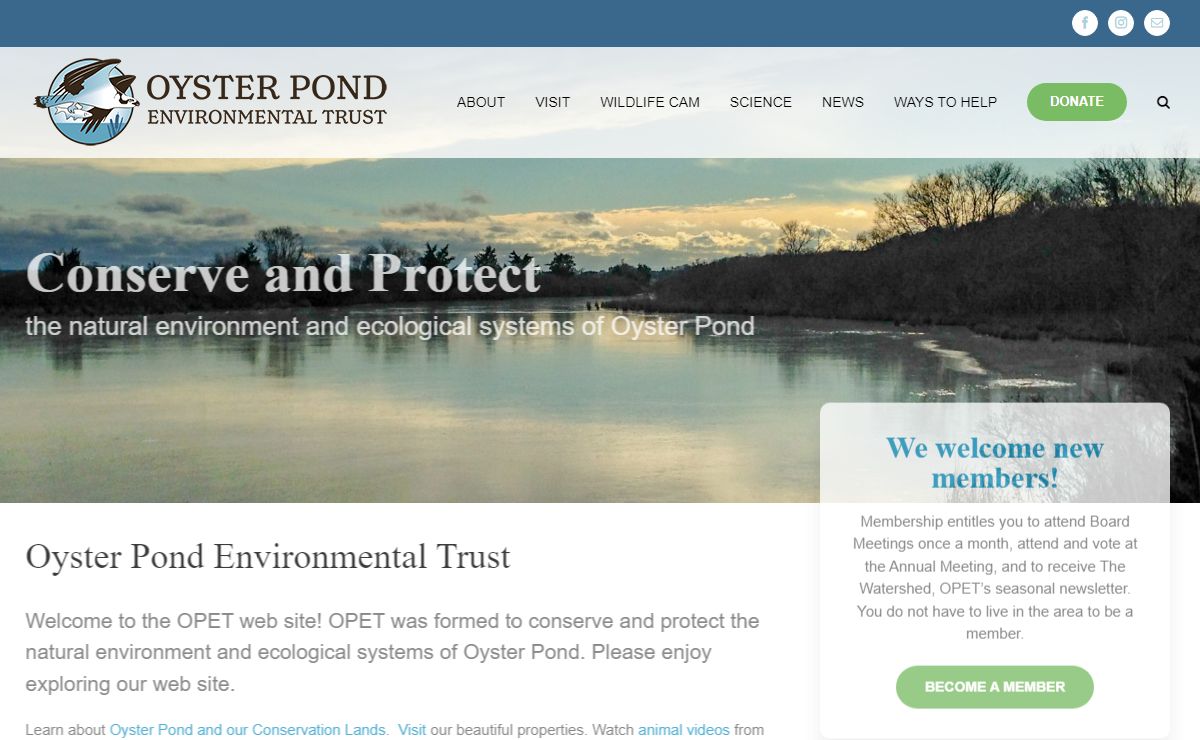 Home - Oyster Pond Environmental Trust