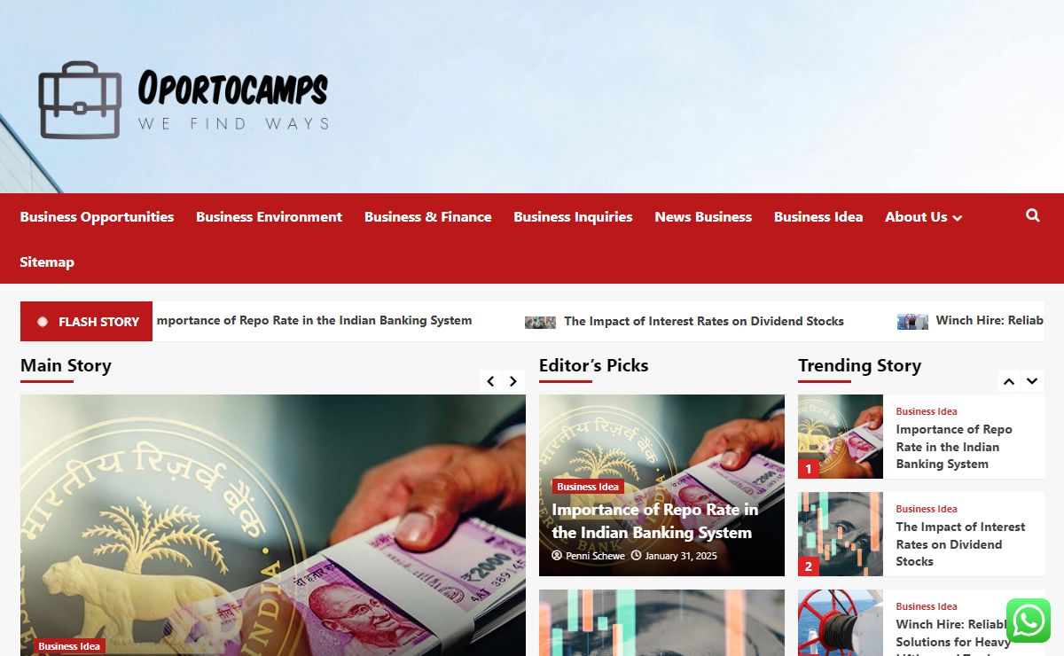 Oportocamps – We find ways