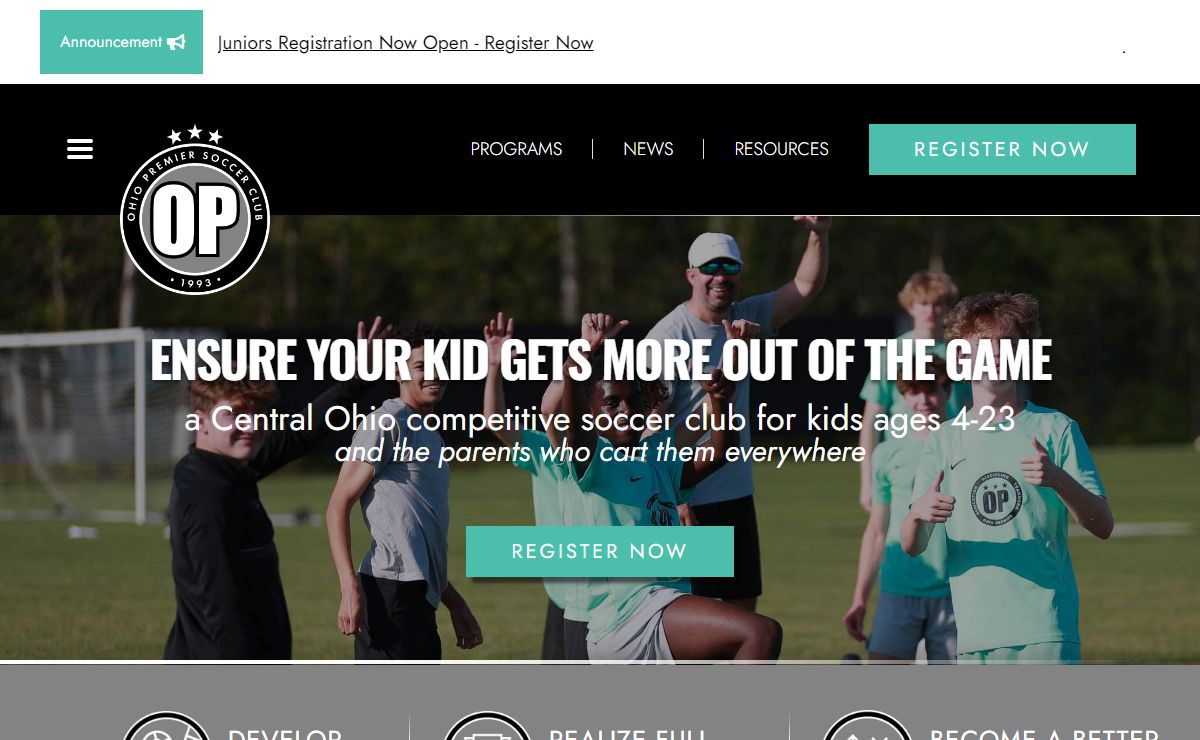 Youth Soccer Club in Central Ohio | Ohio Premier Soccer Club