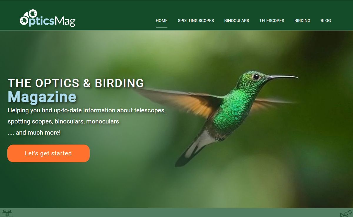 Optics Mag – The Optics & Birding Magazine (Telescopes, Binoculars, Spotting Scopes)