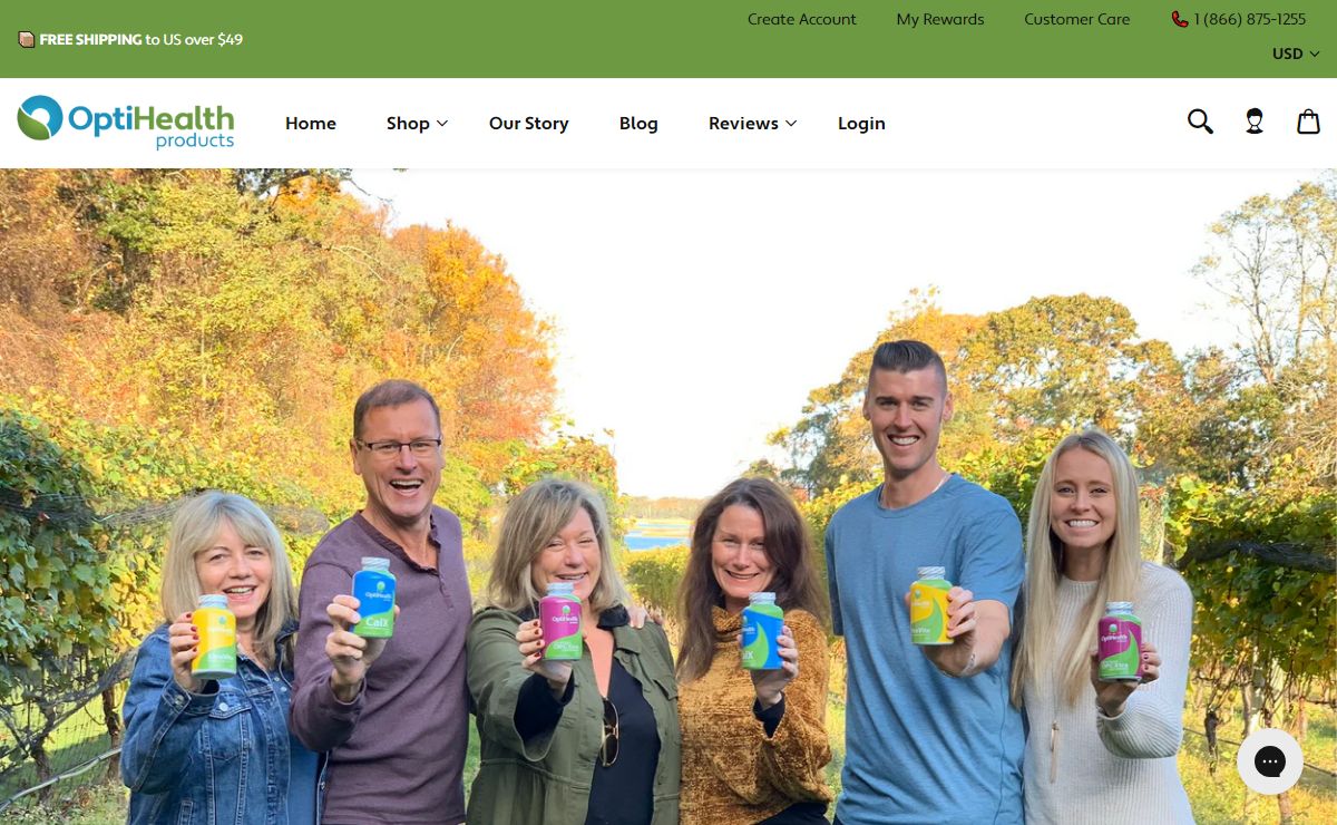 OptiHealth Products - Family Owned & Operated Since 2001