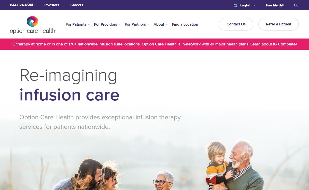 Infusion Therapy Services - Option Care Health