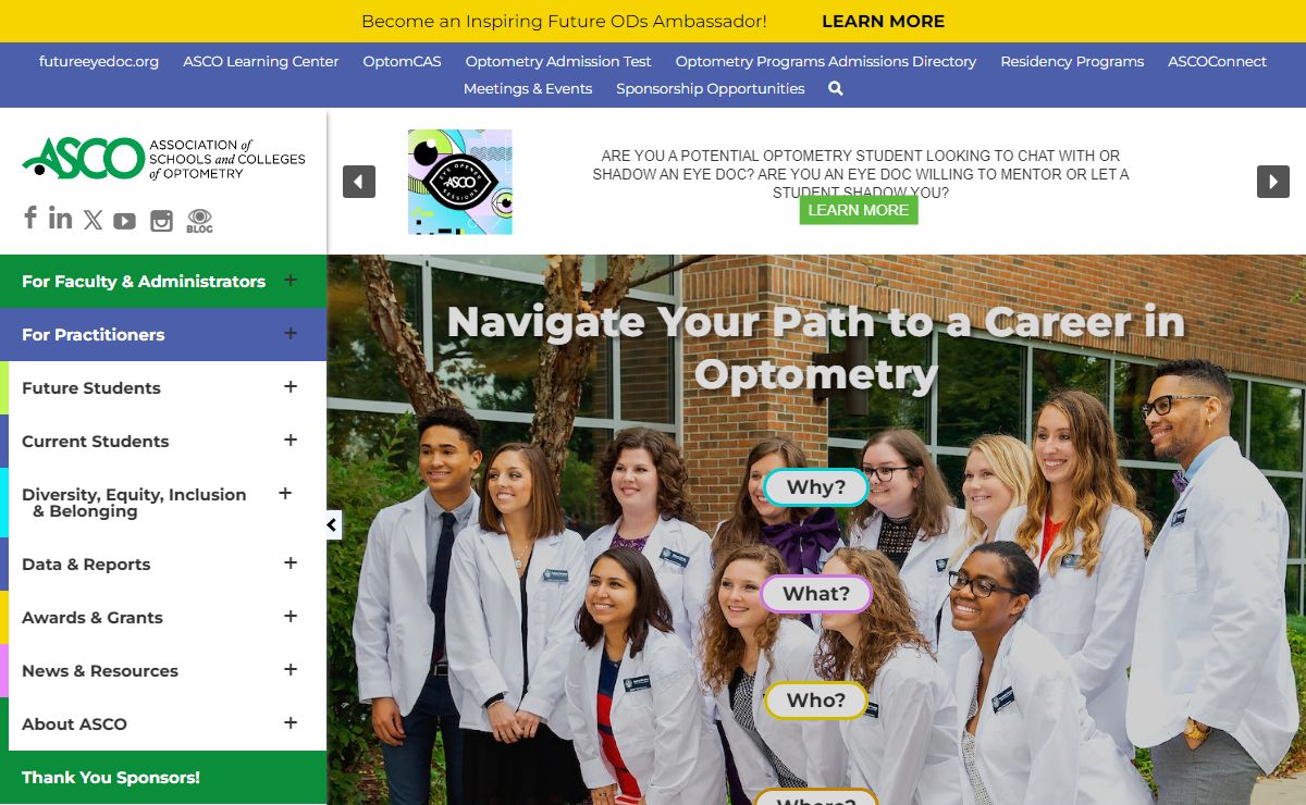 ASCO – Association of Schools and Colleges of Optometry