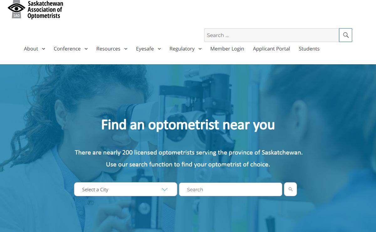 New Home Page - Saskatchewan Association of Optometrists