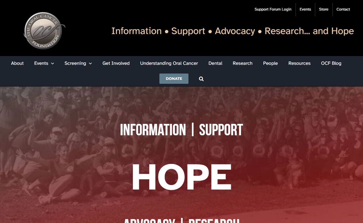 The Oral Cancer Foundation - Oral and oropharyngeal cancer information