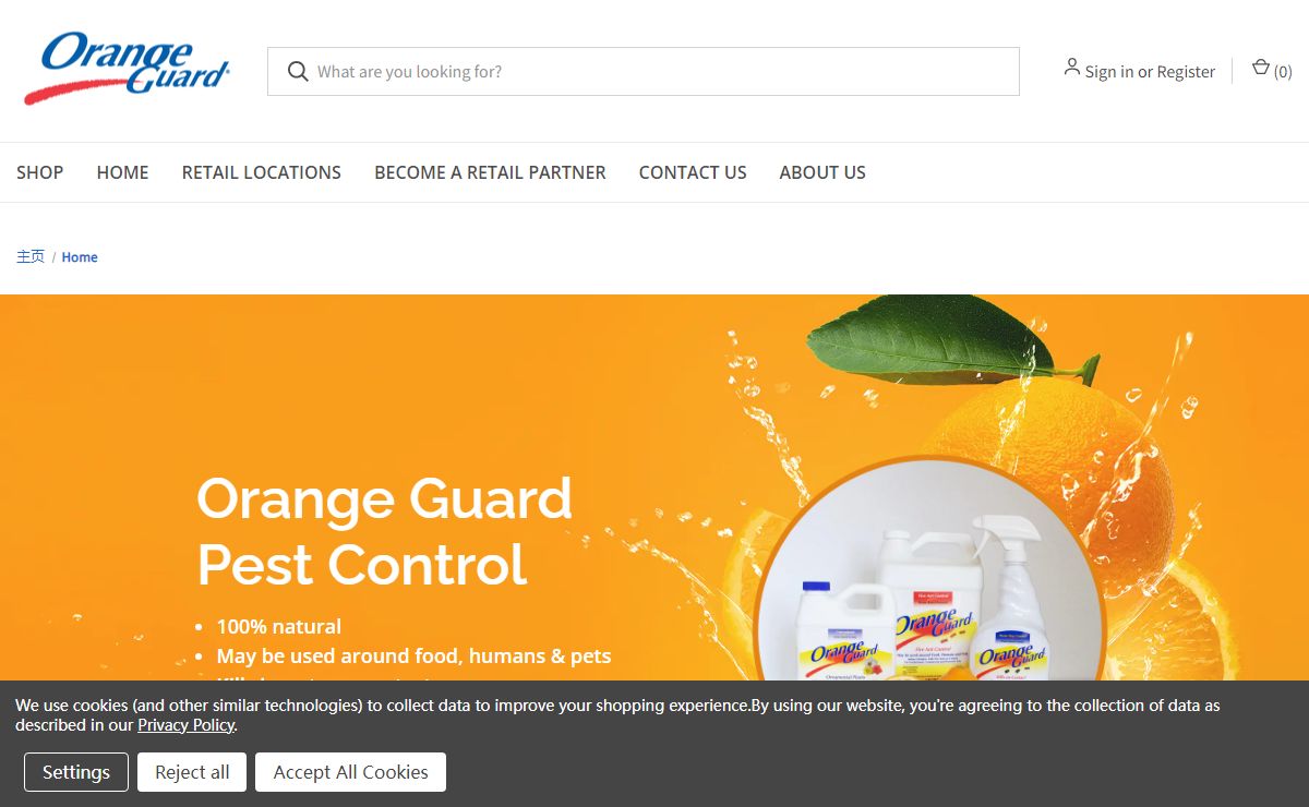100% Natural Pest Control Products – Buy Online at Orange Guard