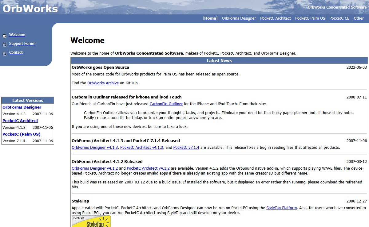OrbWorks Concentrated Software