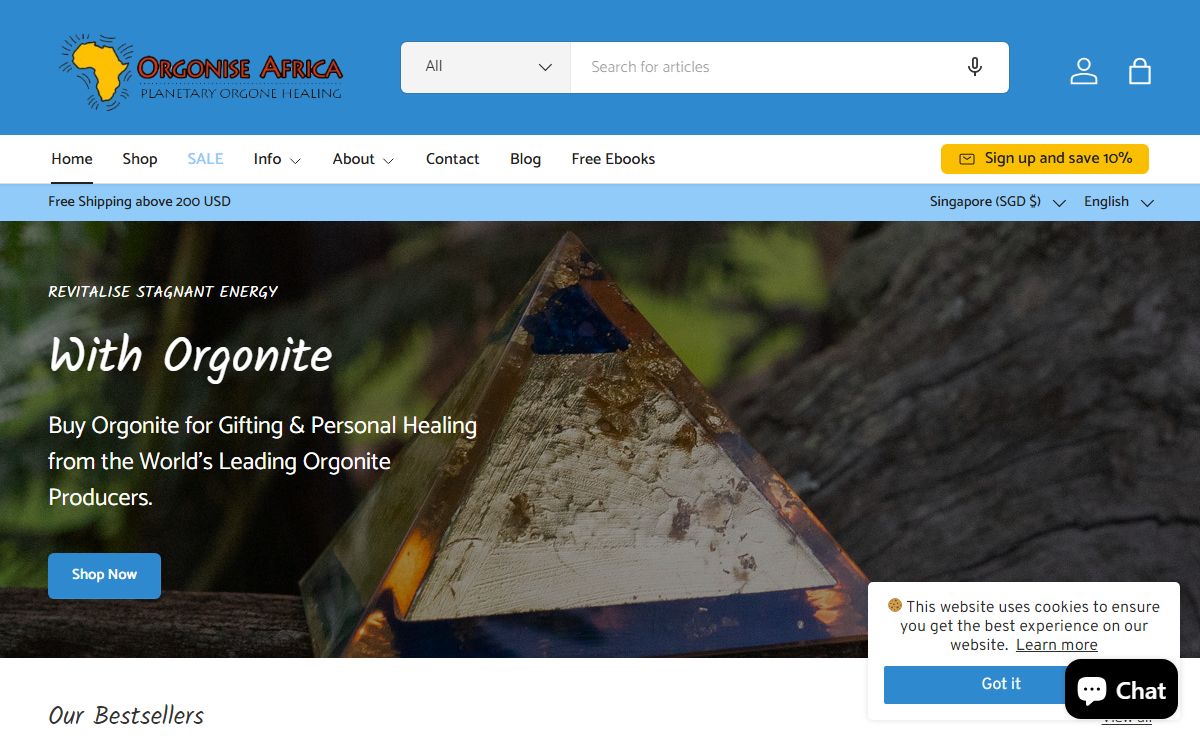 Orgonise Africa - a leading store for Orgonite and Orgone Zappers