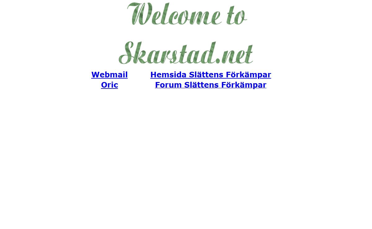 Skarstad.net