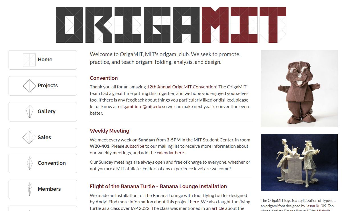 OrigaMIT - Paperfolding at MIT