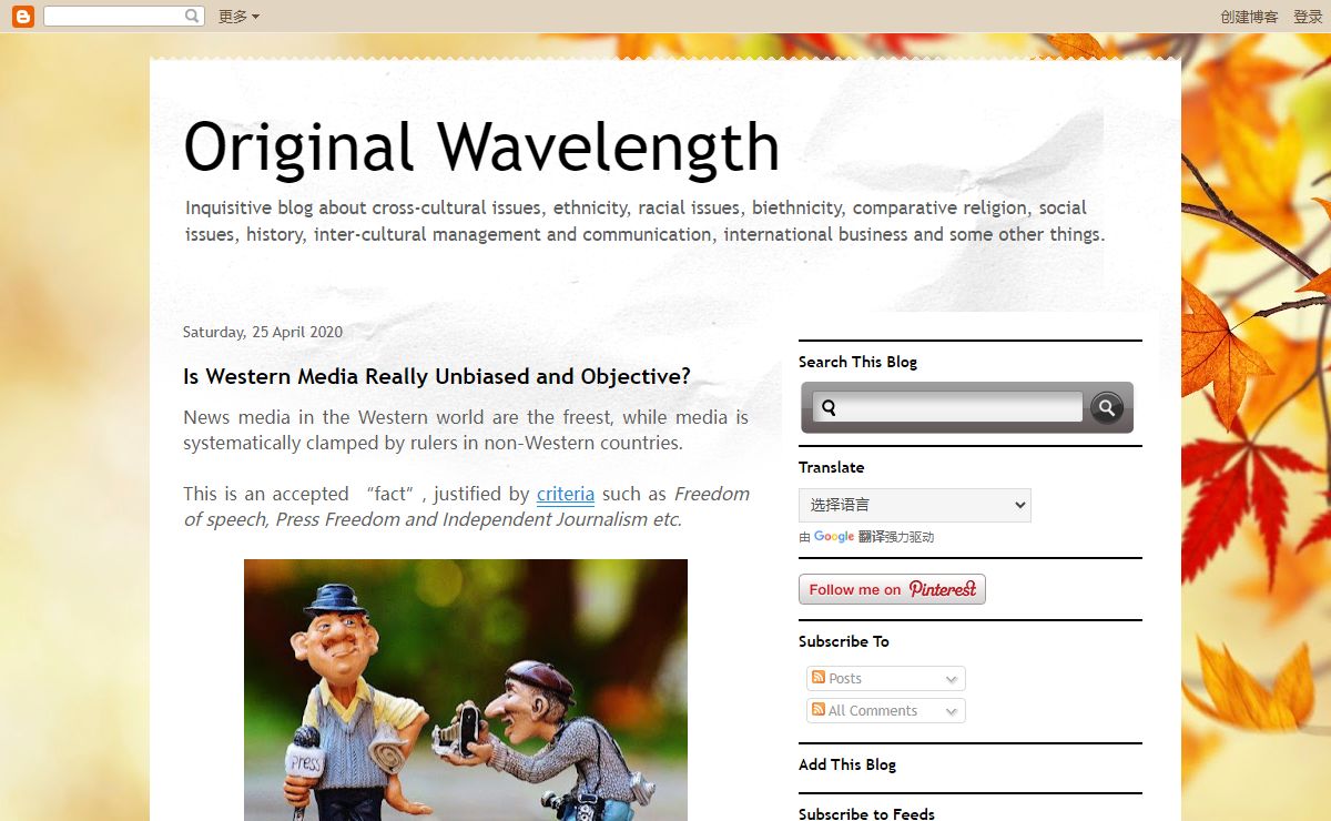 Original Wavelength