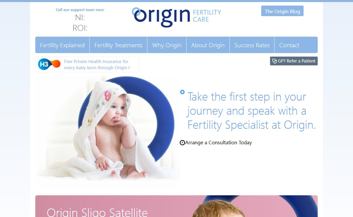 Origin Fertility - Northern Ireland's longest established fertility clinic