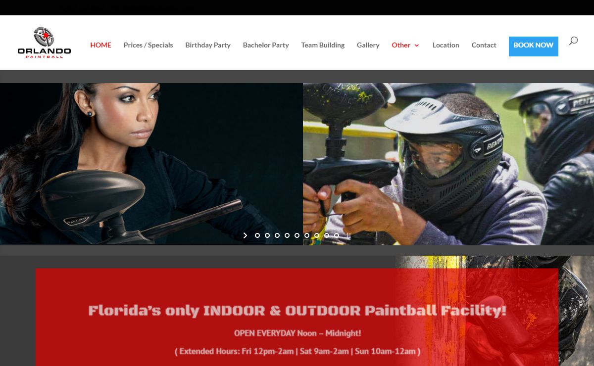 Orlando Paintball - Indoor and Outdoor Paintball Facility