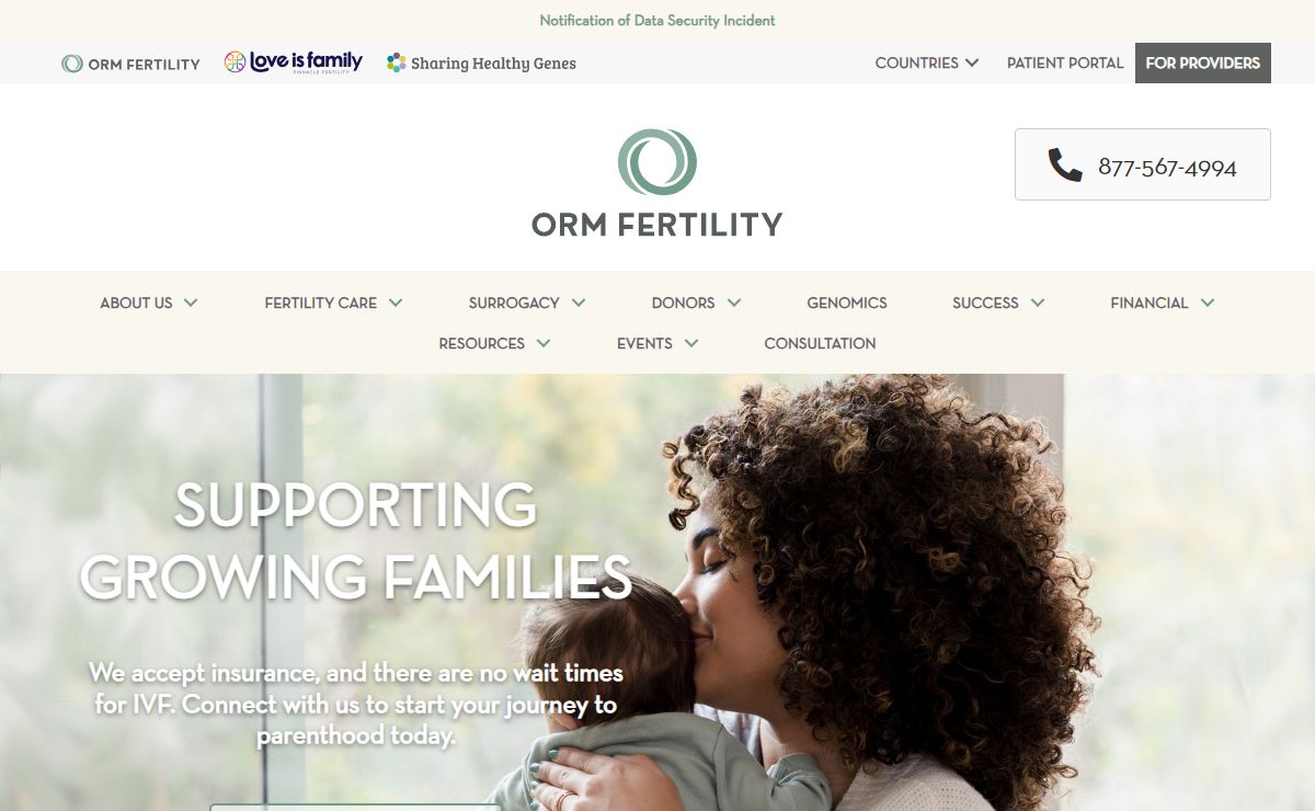 ORM Fertility | IVF and Fertility Clinic