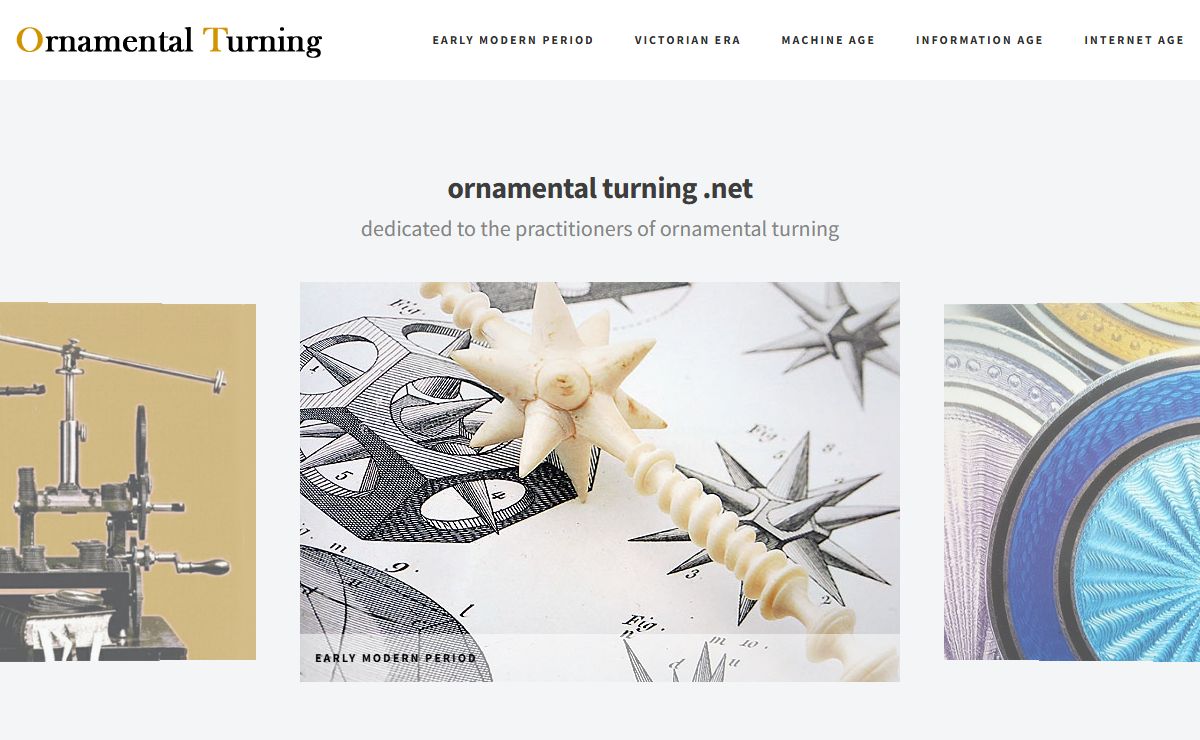 OrnamentalTurning.net - The History of Turners and Toolmakers of Ornamental Turning
