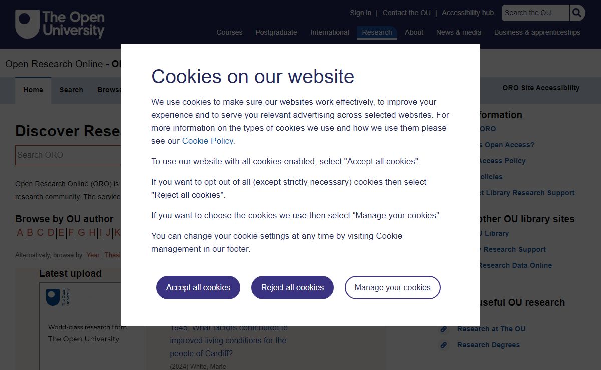 Open Research Online