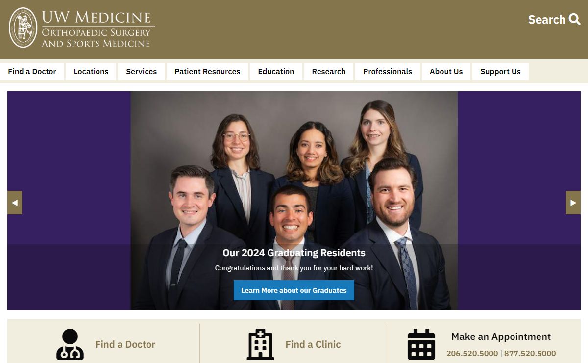 Home | UW Orthopaedic Surgery and Sports Medicine