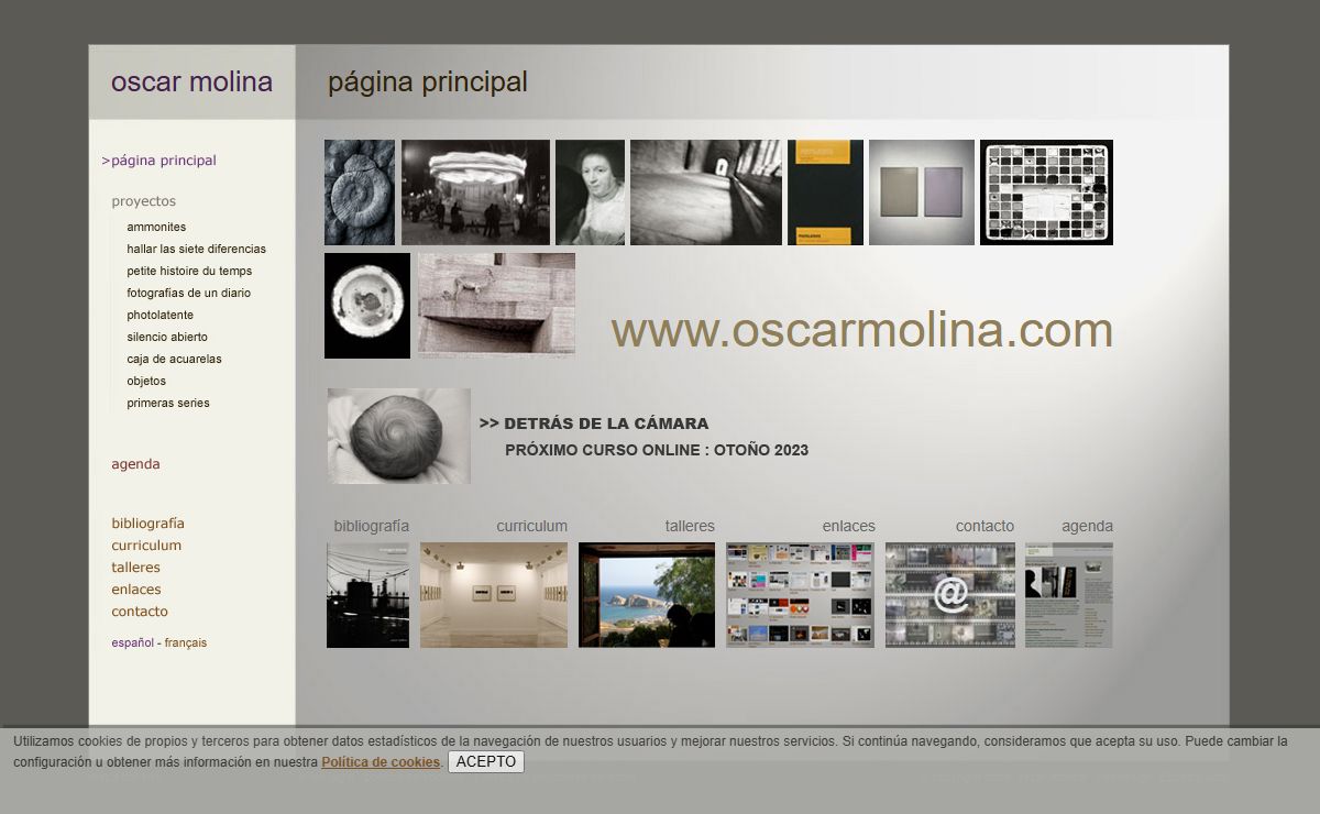 Oscar Molina: obra, fotografias y proyectos