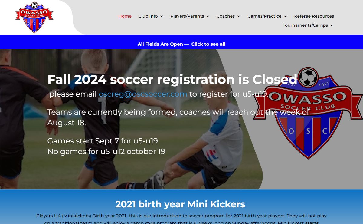 Owasso Soccer Club | OSC