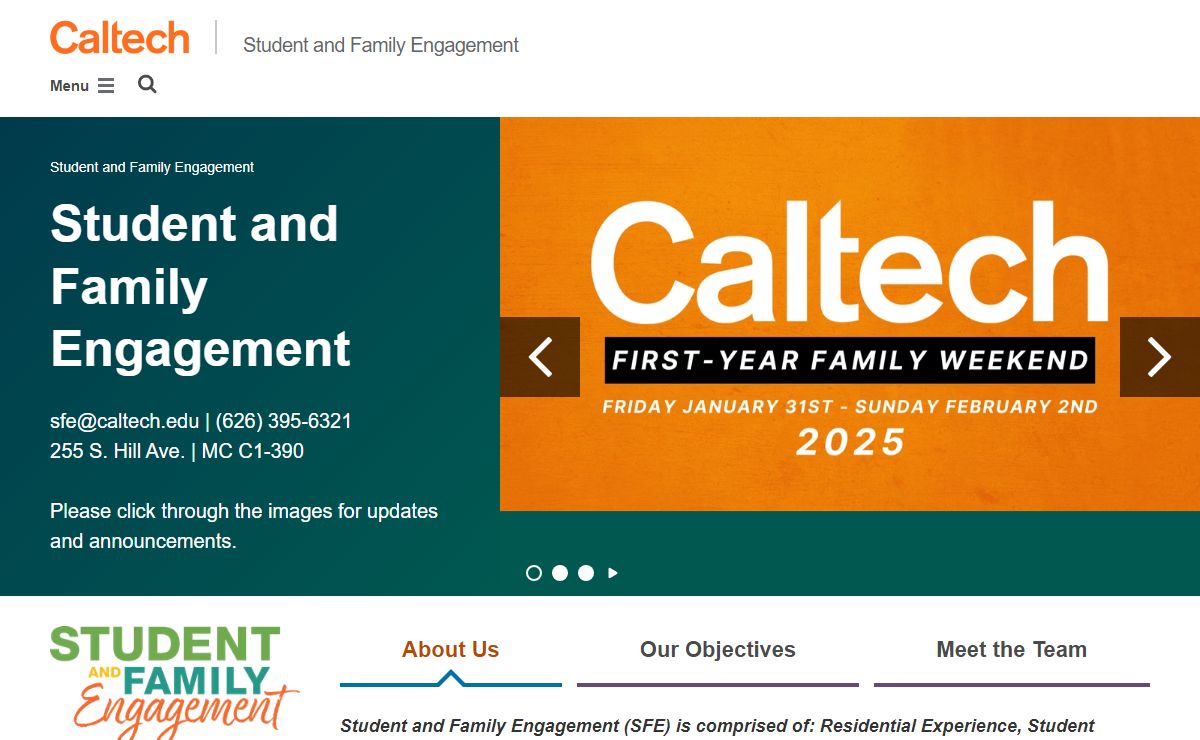 Student and Family Engagement