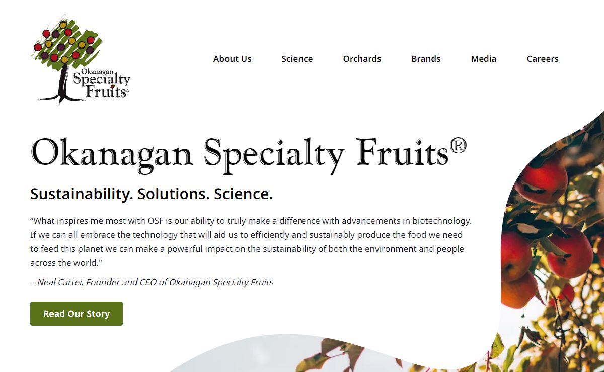 Home - Okanagan Specialty Fruits