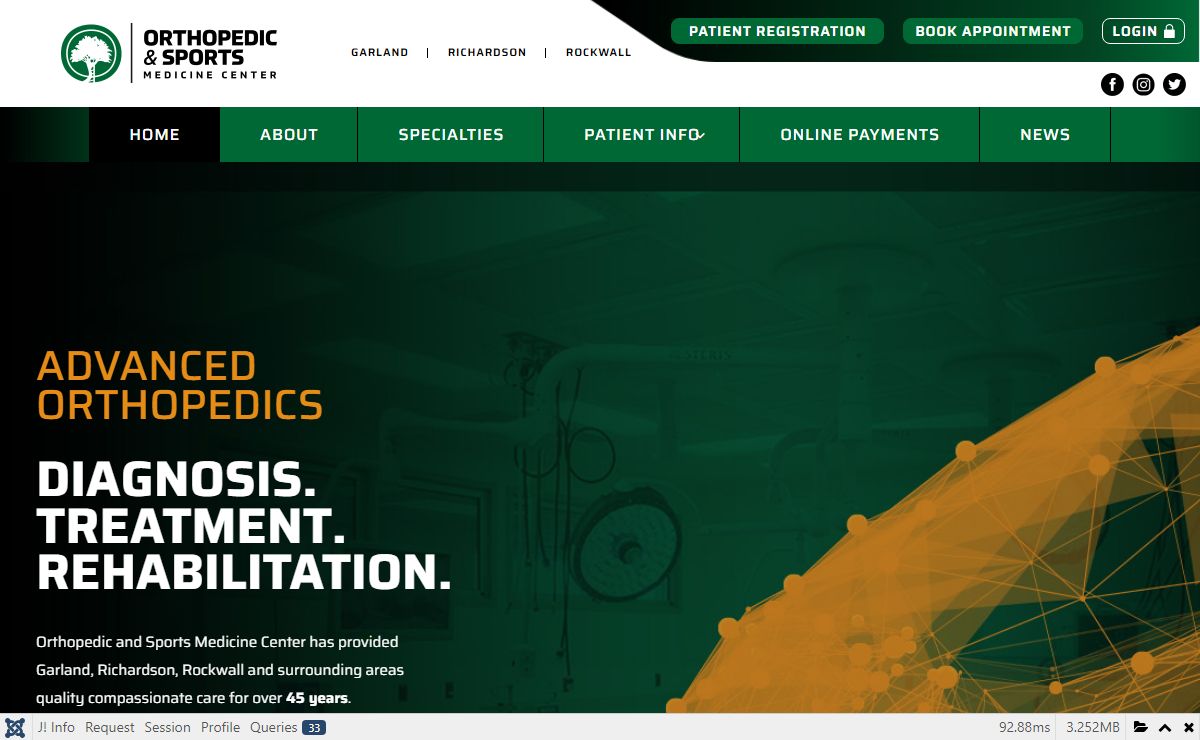 Orthopedic & Sports Medicine Center - Home
