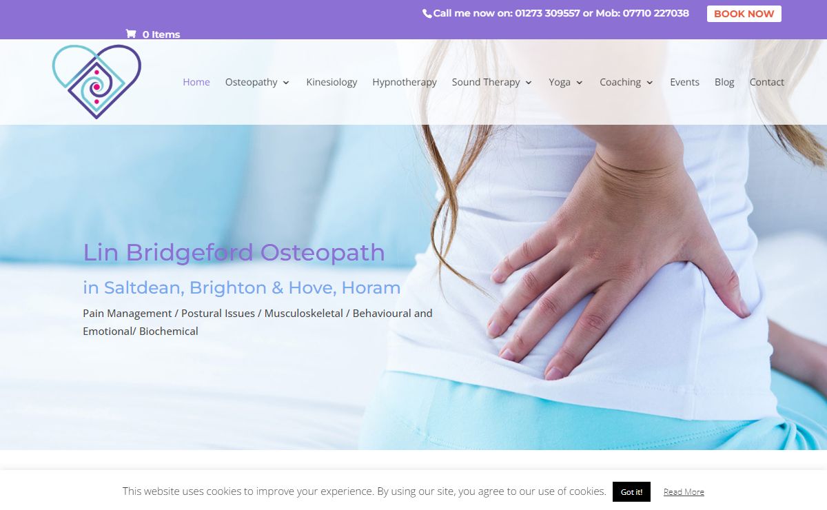 Home - Lin Bridgeford - Osteopath