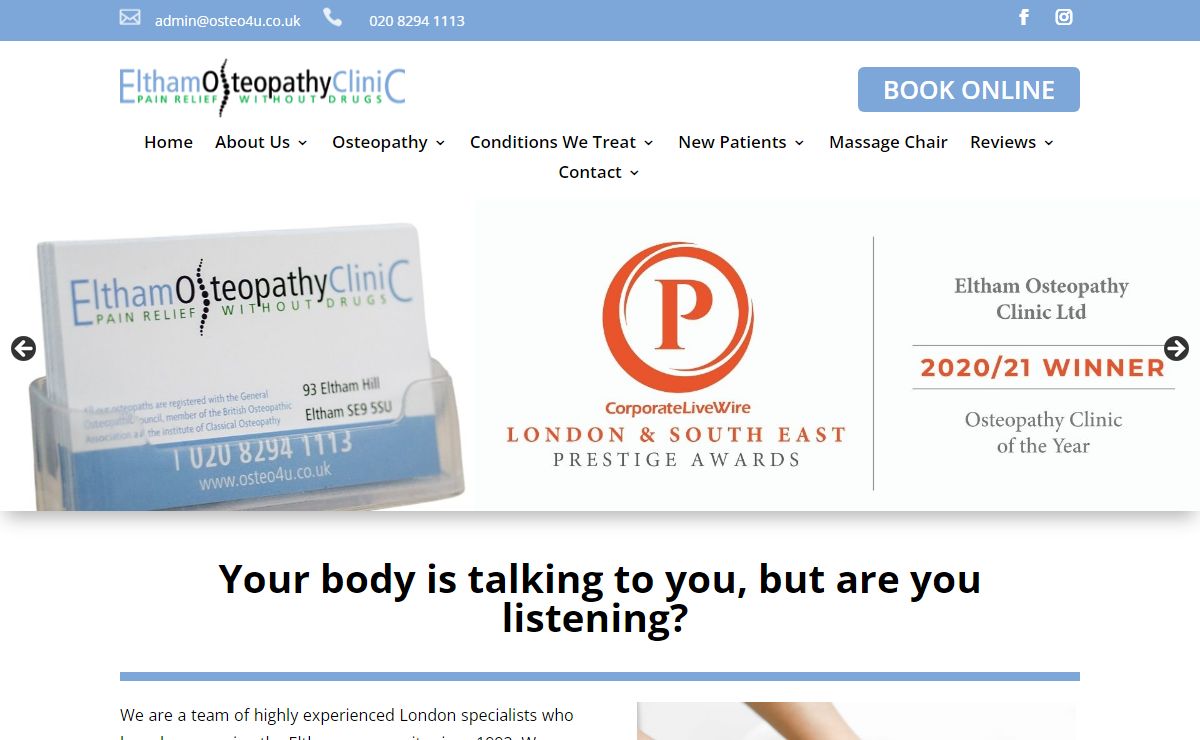 Eltham Osteopathy Clinic