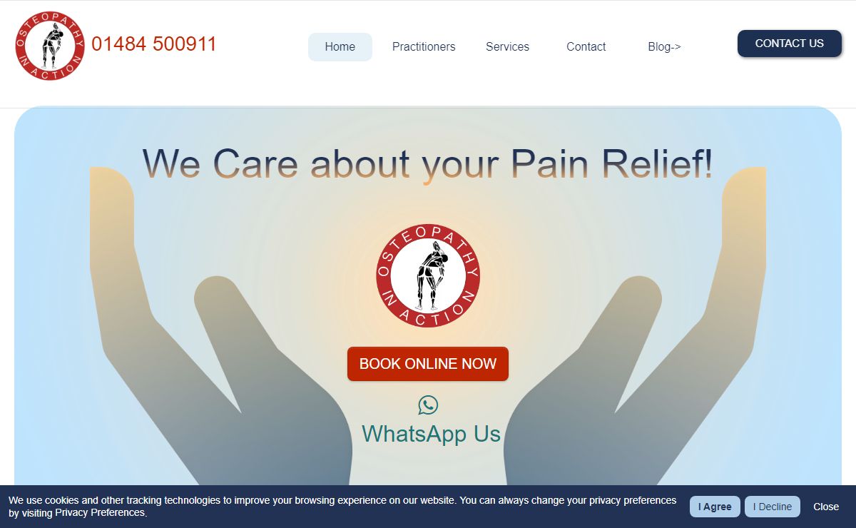 The home of back pain relief!