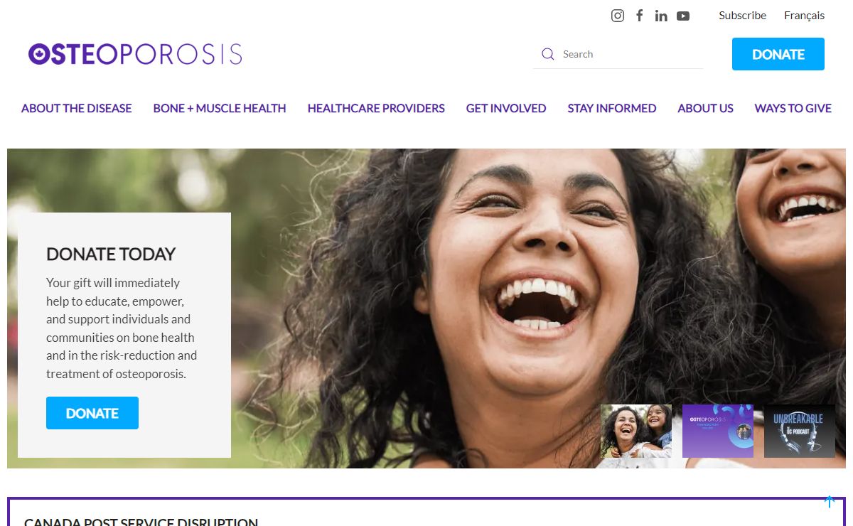 Osteoporosis Canada