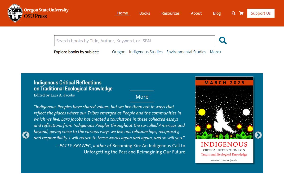 Home Page | OSU Press