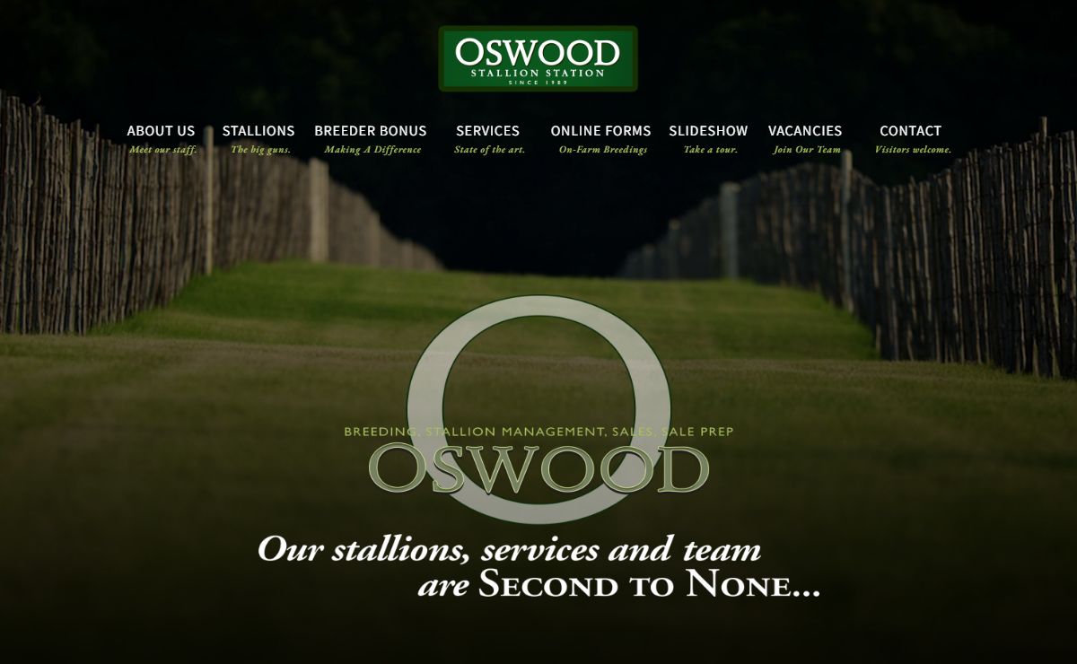 Breeding Excellence - Oswood Stallion Station