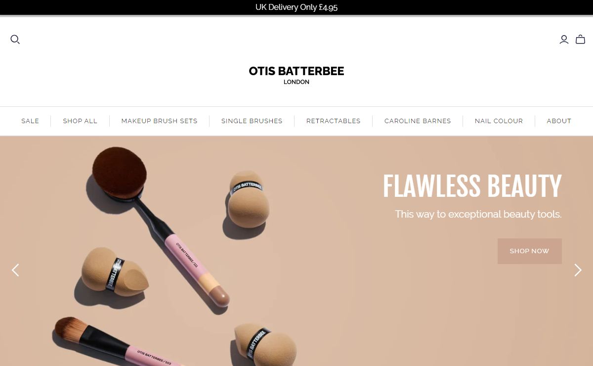 Flawless Makeup Brushes & Beauty Tools | Developed by Otis Batterbee