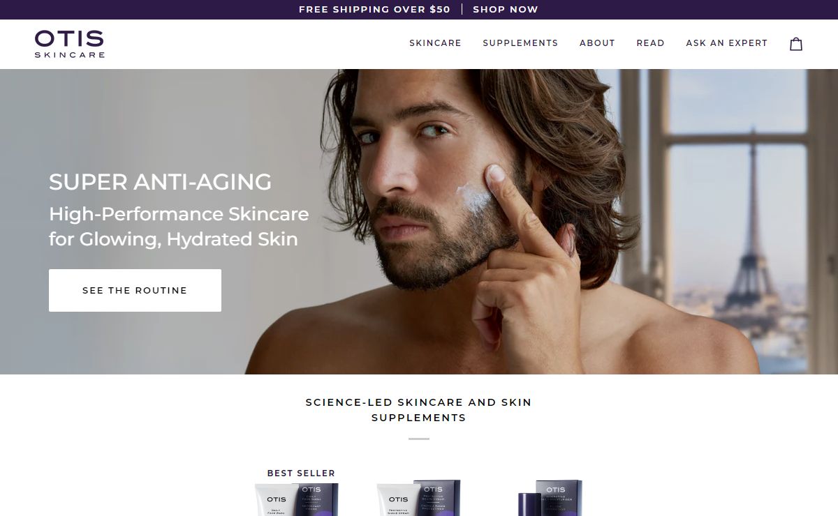 High-Performance Skincare for Men | OTIS SKINCARE