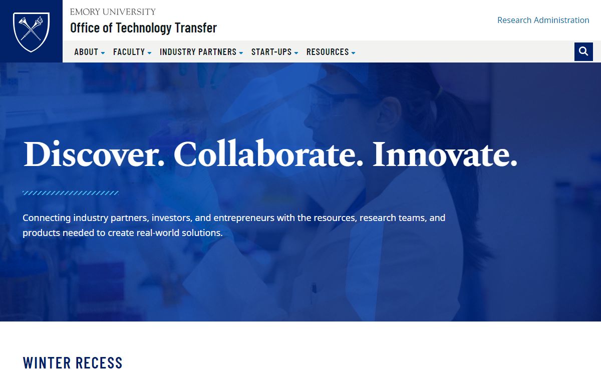 Office of Technology Transfer Home
