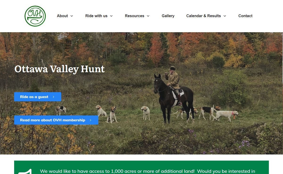 Ottawa Valley Hunt - Home