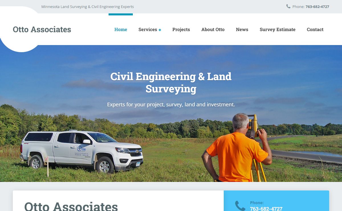 Otto Associates - Engineers & Land Surveyors, Twin Cities & Buffalo, MN