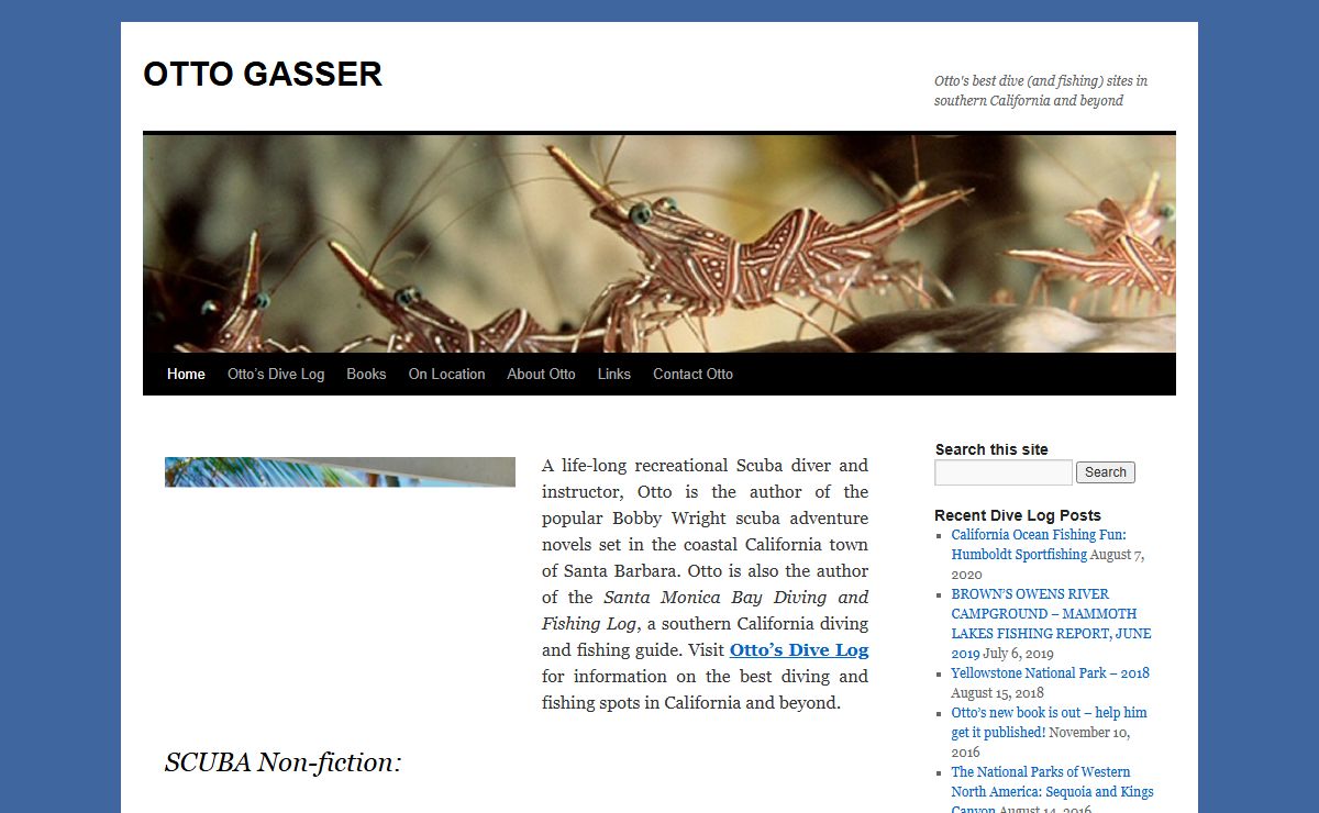 OTTO GASSER | Otto's best dive (and fishing) sites in southern California and beyond