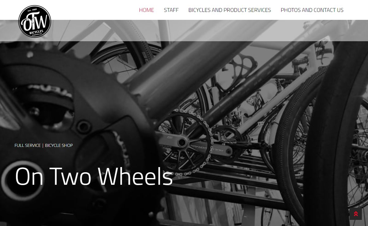 Home | On Two Wheels | Jackson, MI | Bicycle Services On Two Wheels %