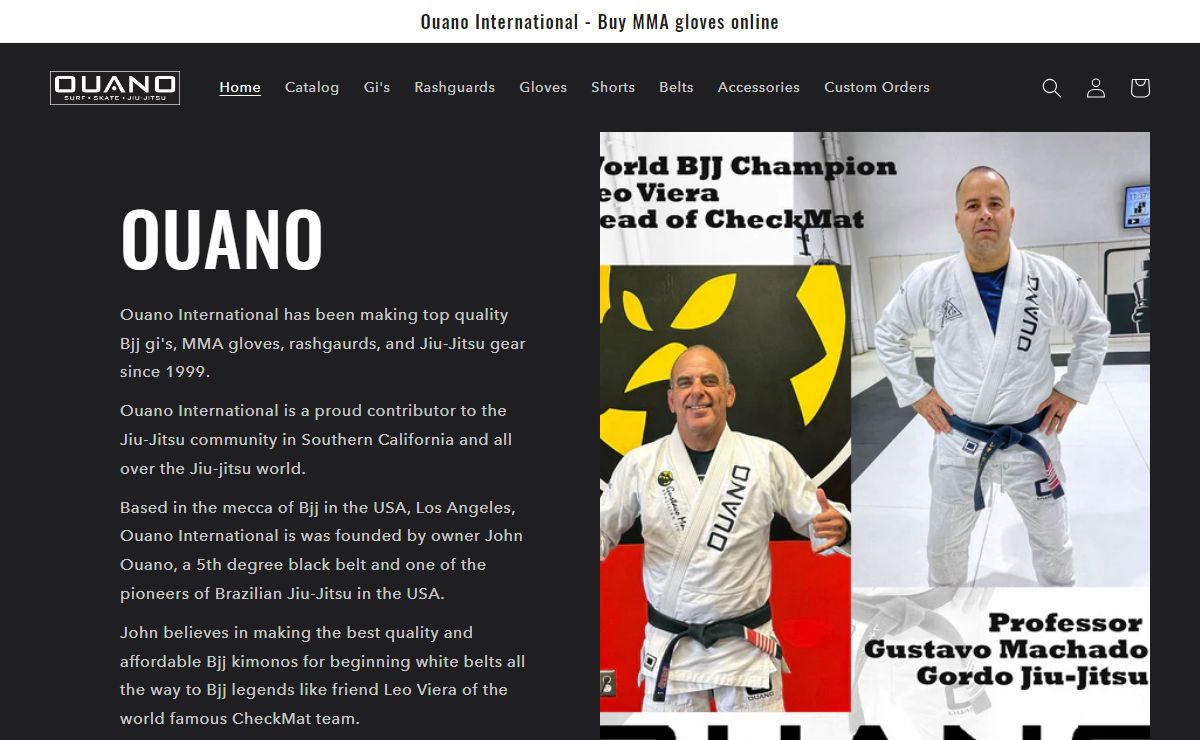 Ouano International Bjj Kimonos and Gear – ouano
