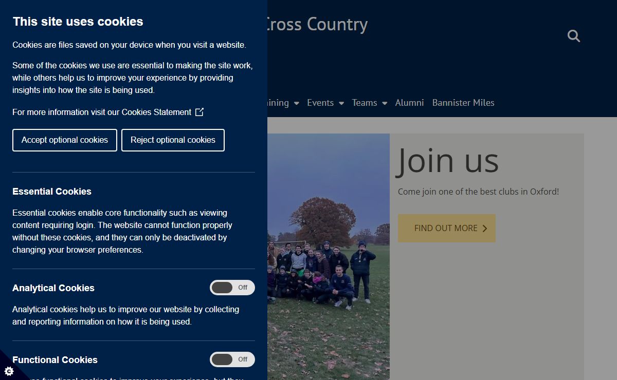Home | Oxford University Cross Country Club