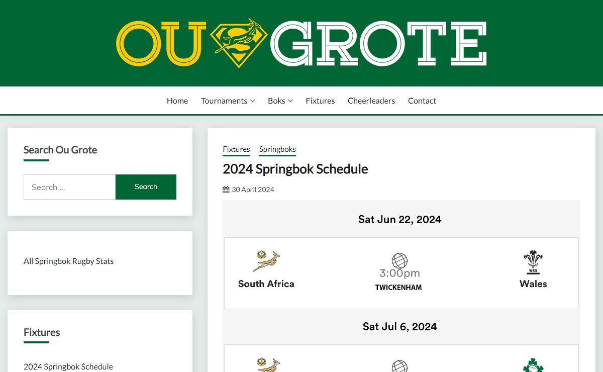 Ou Grote Rugby