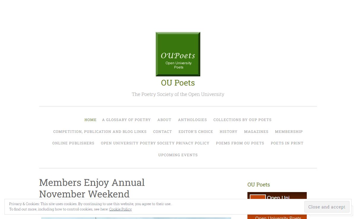 OU Poets | The Poetry Society of the Open University