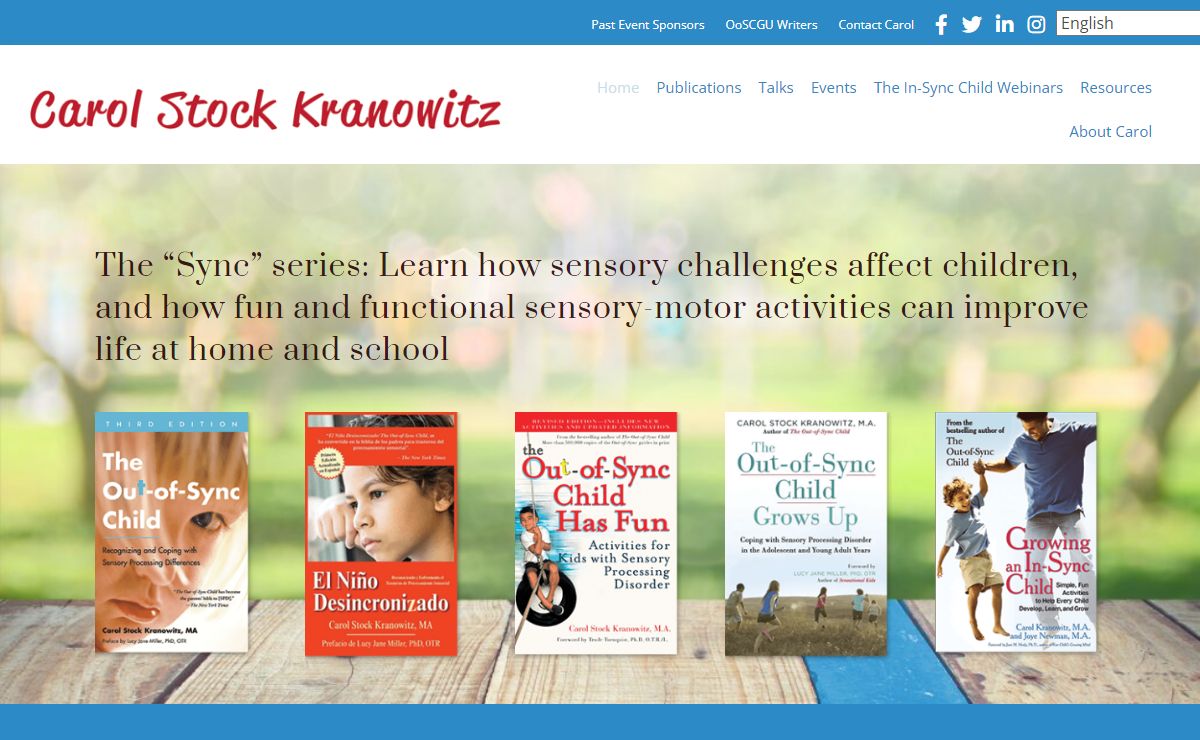 Carol Kranowitz: The Out-of-Sync Child