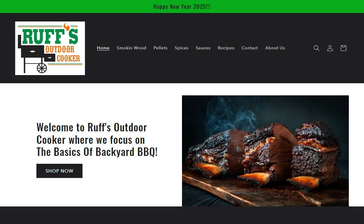 BBQ Supplies. Top quality Wood, Pellets, Sauces & Spices. – Ruffs Outdoor Cooker