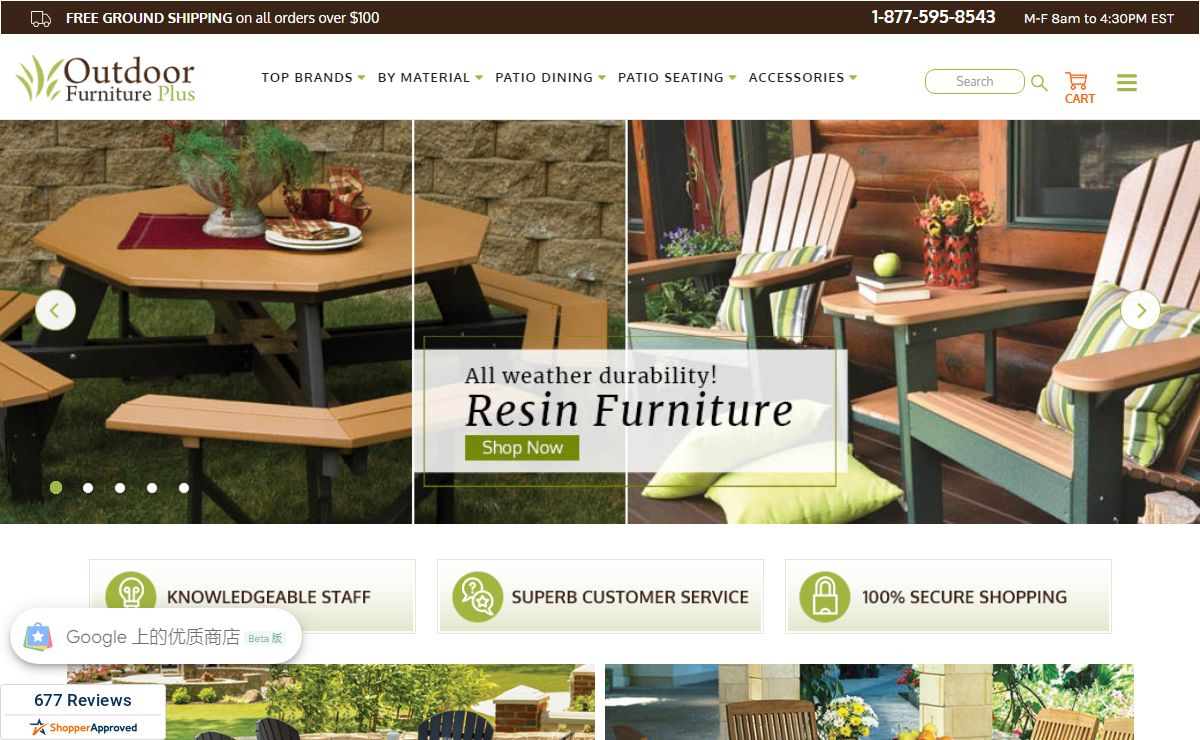 Outdoor Furniture Plus | Quality Patio Furniture - Teak & More