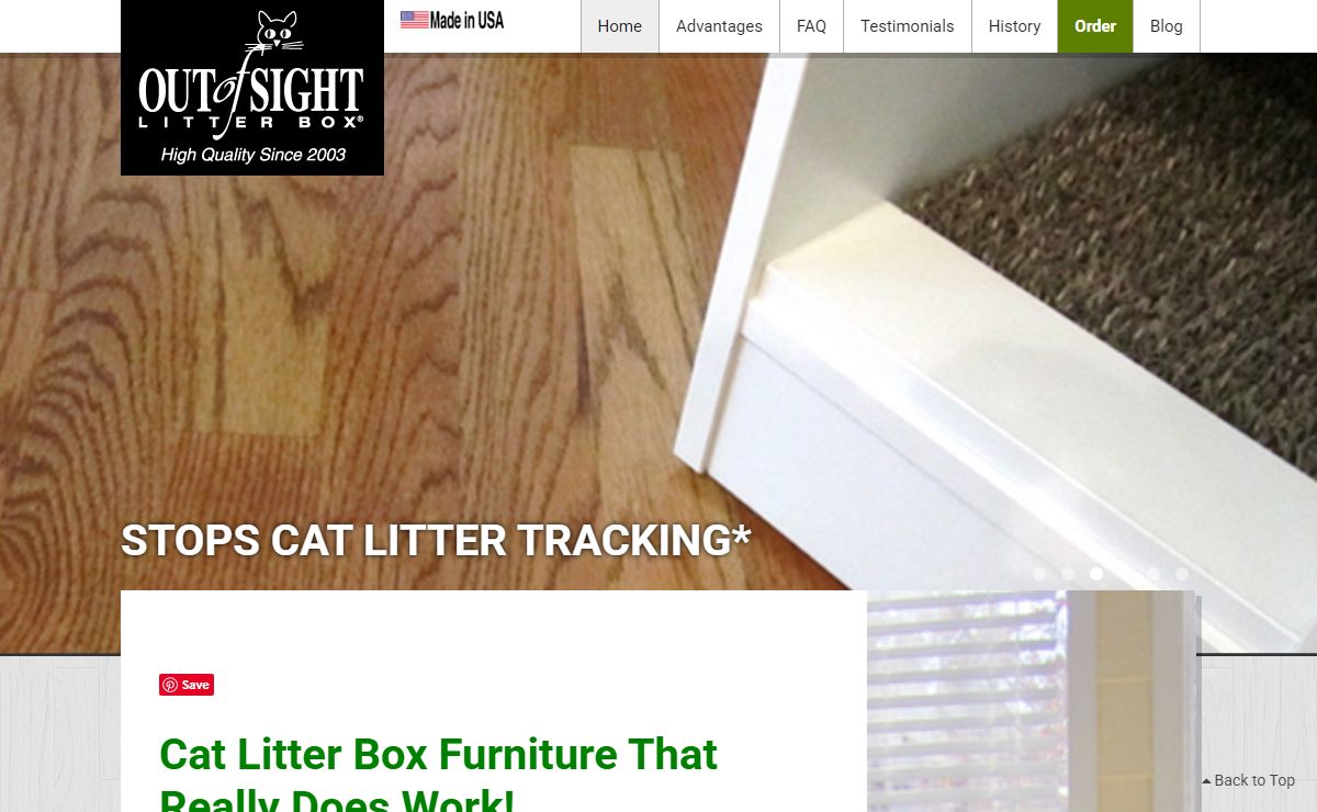 Litter Box Furniture | Best Litter Box Cabinet