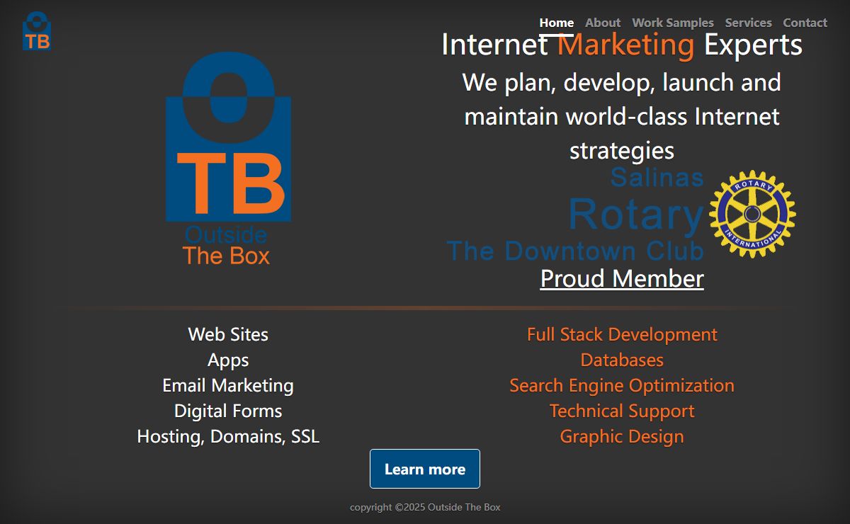 Outside The Box: Internet Marketing Experts