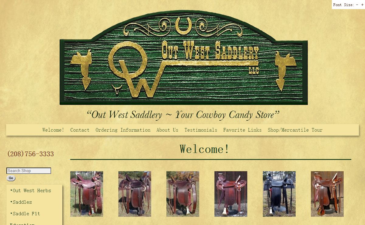 Custom Made Saddles | Outwest Saddlery | Colorado