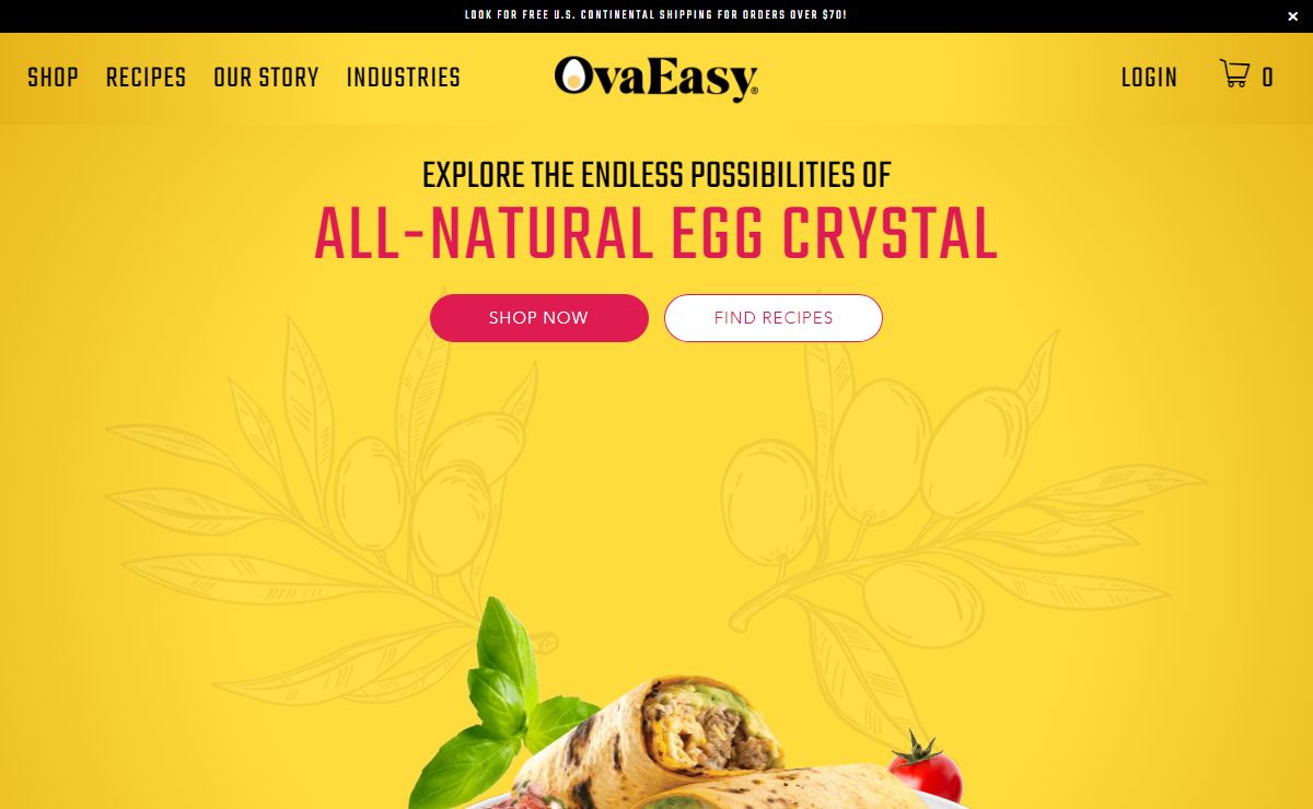 OvaEasy Egg White Protein & Powdered Egg Products
